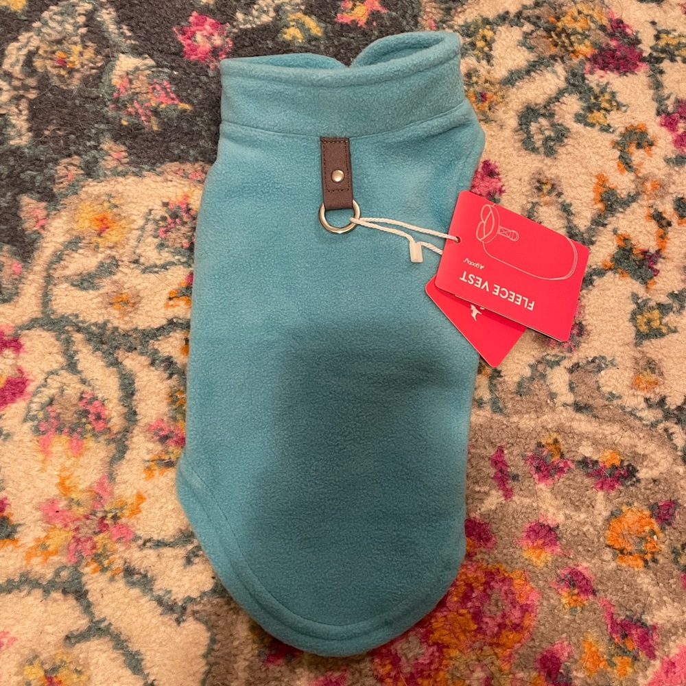 Blue Dog Fleece Vest